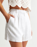 Abercrombie Linen Blend Shorts (27/4)