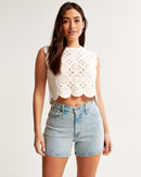 Abercrombie Light Wash Denim Shorts (30/10)