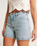 Abercrombie Light Wash Denim Shorts (30/10)