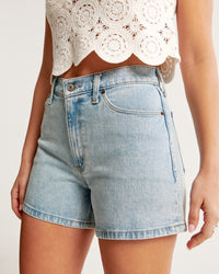 Abercrombie Light Wash Denim Shorts (30/10)