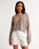 Abercrombie Textured Cardigan Sweater (M)