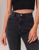 Abercrombie Black 90s Straight Jeans (32/14)