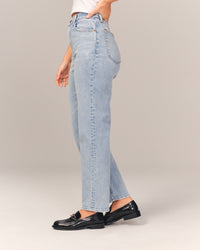 Abercrombie Light Wash Straight Jeans (32)