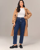 Abercrombie High Rise Ankle Straight Jeans (26/2)