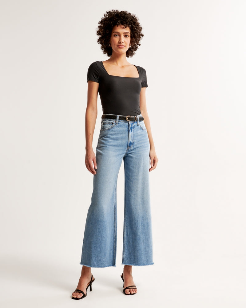 Abercrombie Wide Leg Jeans (31/12 Long)