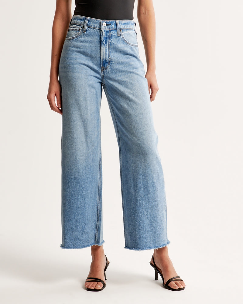 Abercrombie Wide Leg Jeans (31/12 Long)