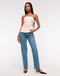 Abercrombie Vintage Straight Jeans (33)