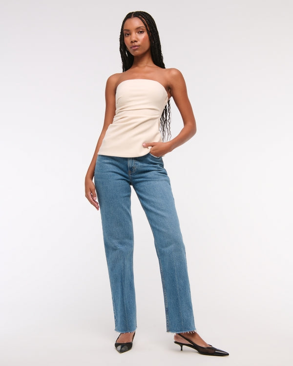 Abercrombie Vintage Straight Jeans (33)