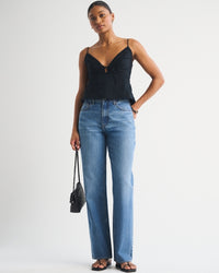 Abercrombie The Loose Jeans (34/18 long)