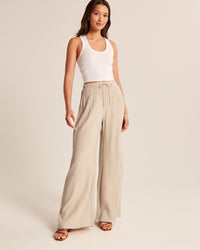 Abercrombie Wide Leg Pants (L)