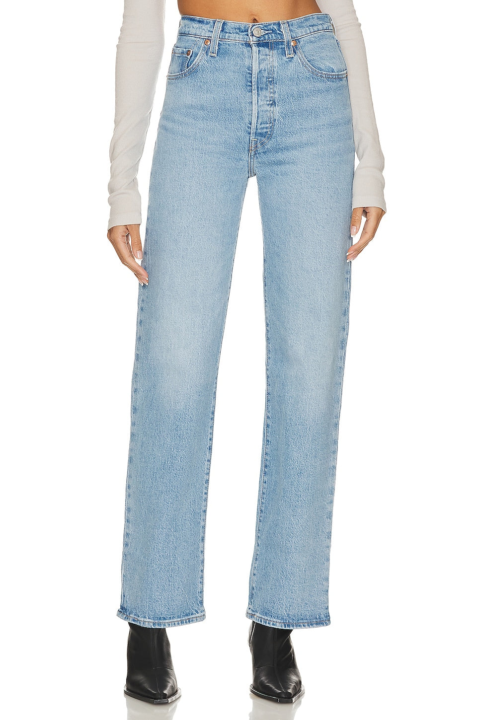 Levi's Ribcage Straight Jeans (24)