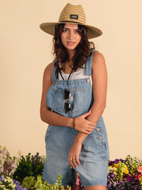 Levi's Relaxed Denim Shortalls (L)