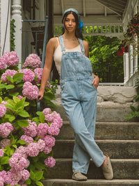 Levi's Light Wash Denim Overalls (XS)