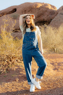 Free People Ziggy Denim Overalls (L)