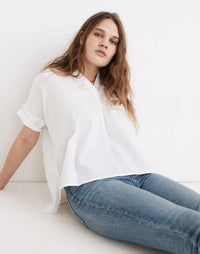 Madewell V Neck Relaxed Top (S)