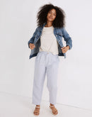 Madewell Linen Straight Pants (XS)