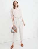 Madewell Linen Straight Pants (XS)