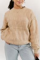 &Merci Chunky Textured Sweater (L)