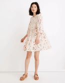 Madewell Floral Pintuck Dress (S)