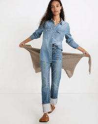 Madewell Denim Button Up Shirt (S)