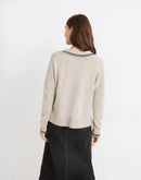Madewell Merino Wool Polo Sweater (M)