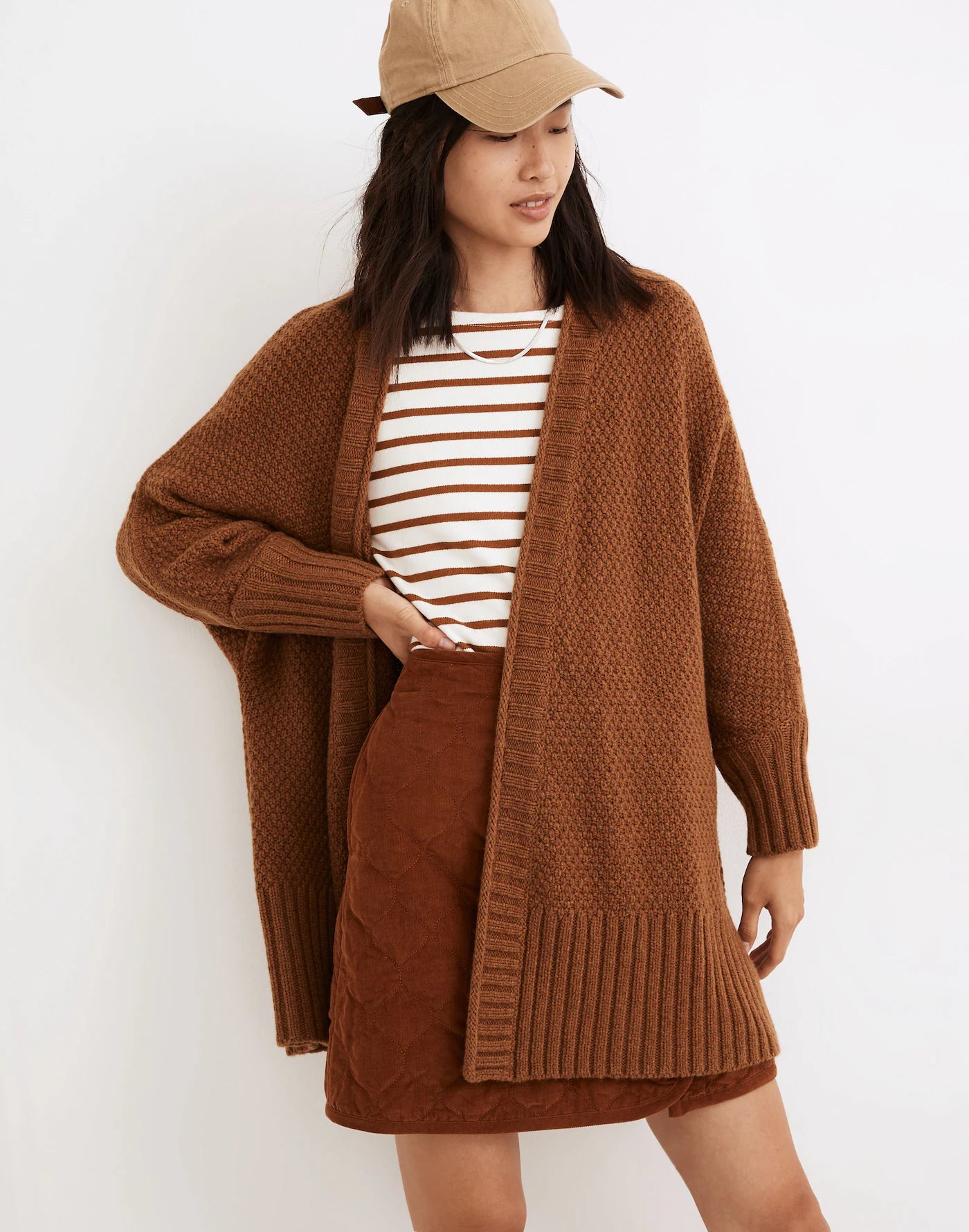 Madewell Burnt Orange Cardigan (S)