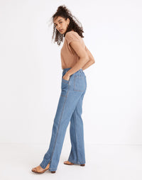 Madewell Denim Loose Pull On Jeans (L)