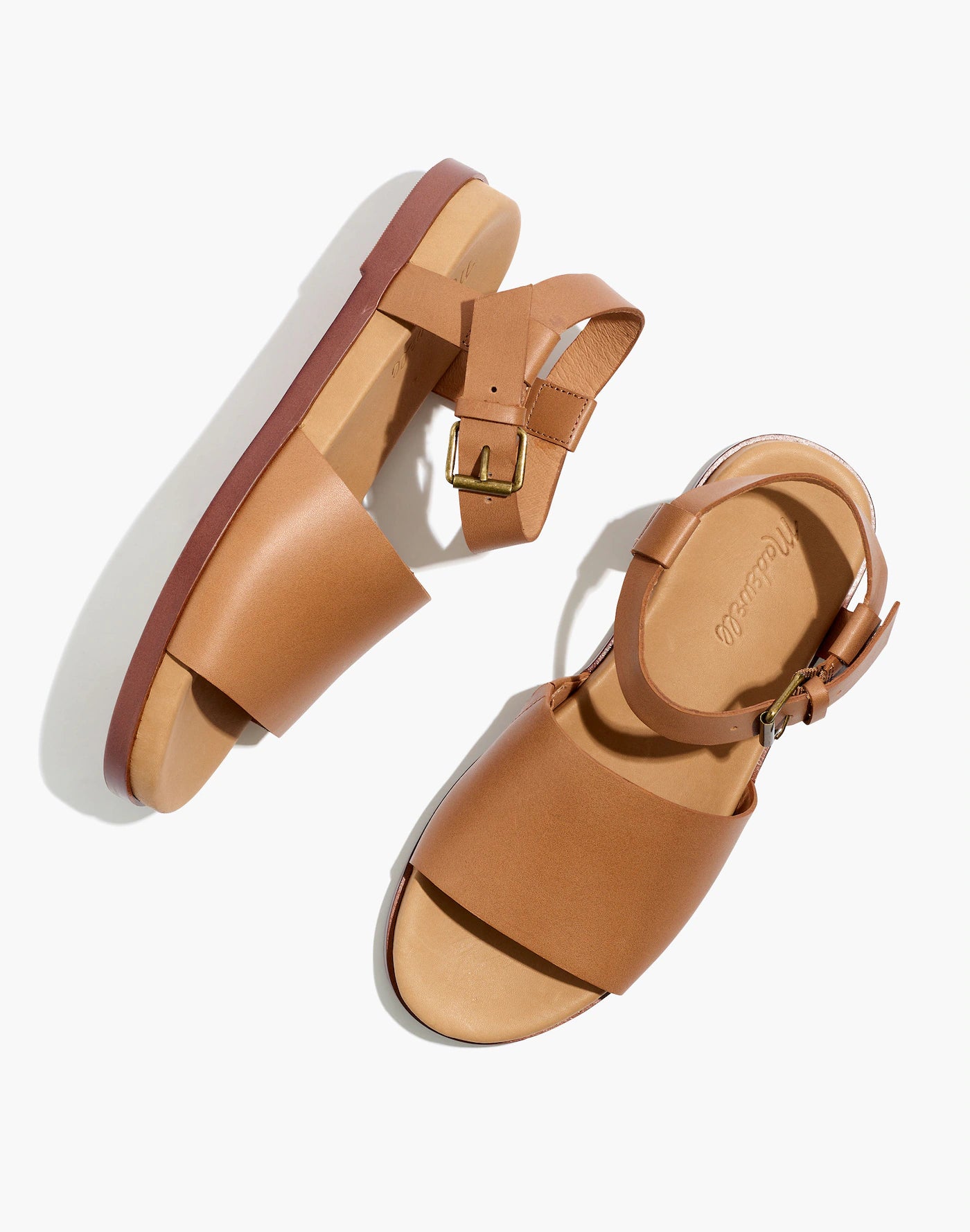 Madewell Leather Ankle Strap Sandals (7)