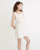 Madewell Gingham Linen Blend Tank (6)