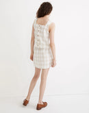 Madewell Gingham Linen Blend Tank (6)