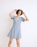 Madewell Denim Mini Dress (00)