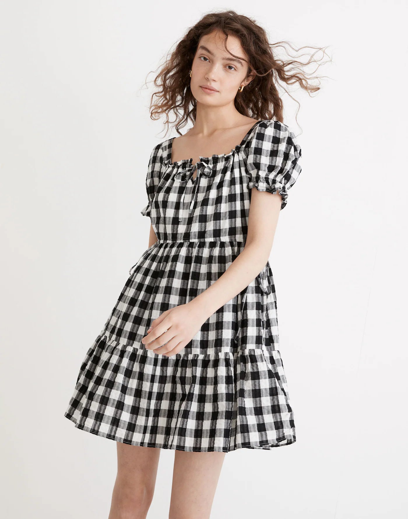 NEW Madewell Gingham Dress (S)