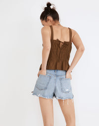 NEW Madewell Relaxed Denim Shorts (25)