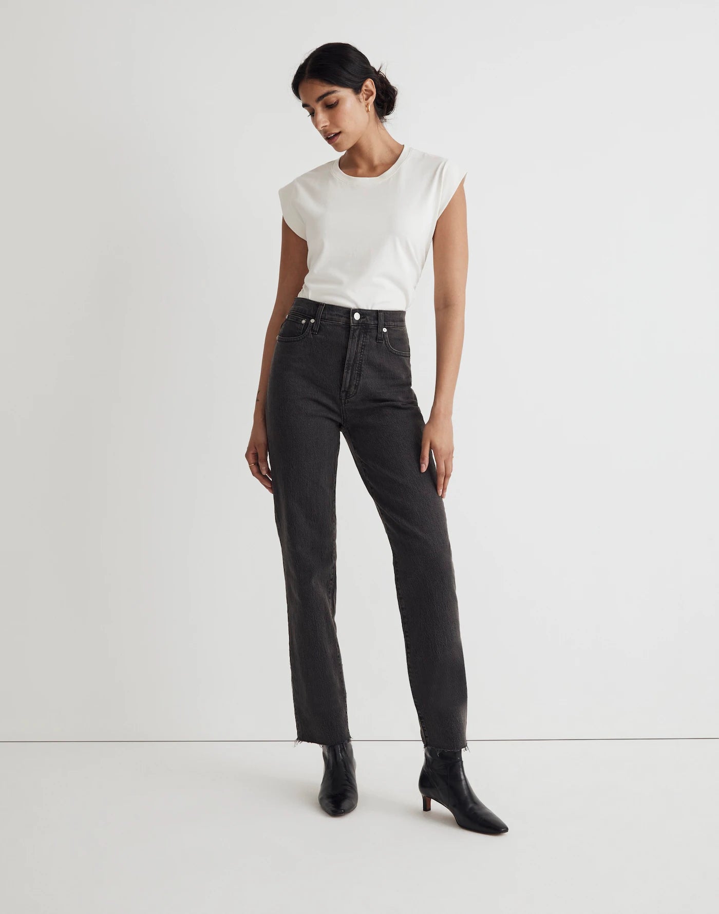 Madewell Black Perfect Vintage Jeans (25)