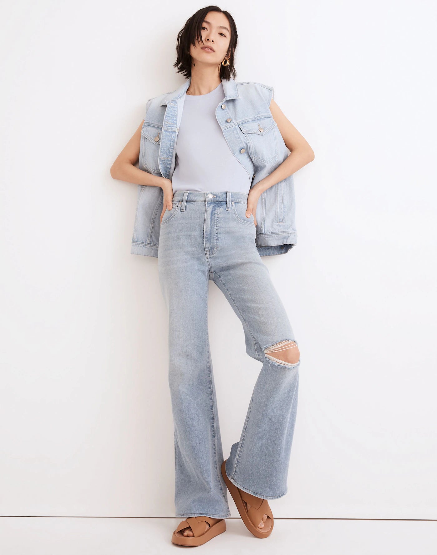 Madewell High Rise Flare Jeans (29T)
