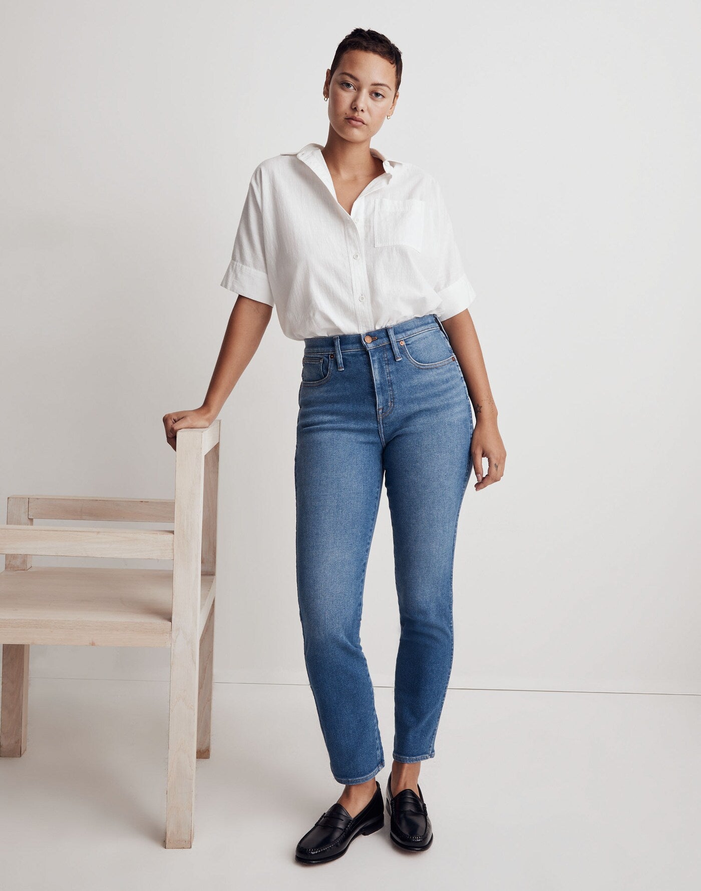 Madewell Curvy Stovepipe Jeans (27)