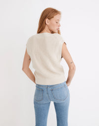 Madewell Cotton Sweater Vest (XS)