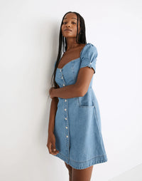 Madewell Denim Mini Dress (4)