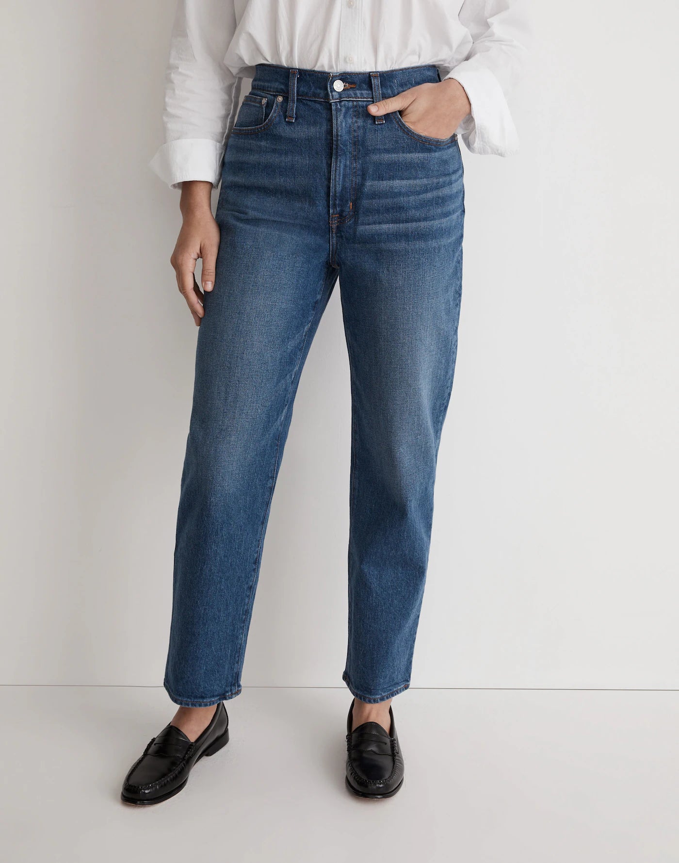 Madewell Perfect Vintage Straight Jeans (29)