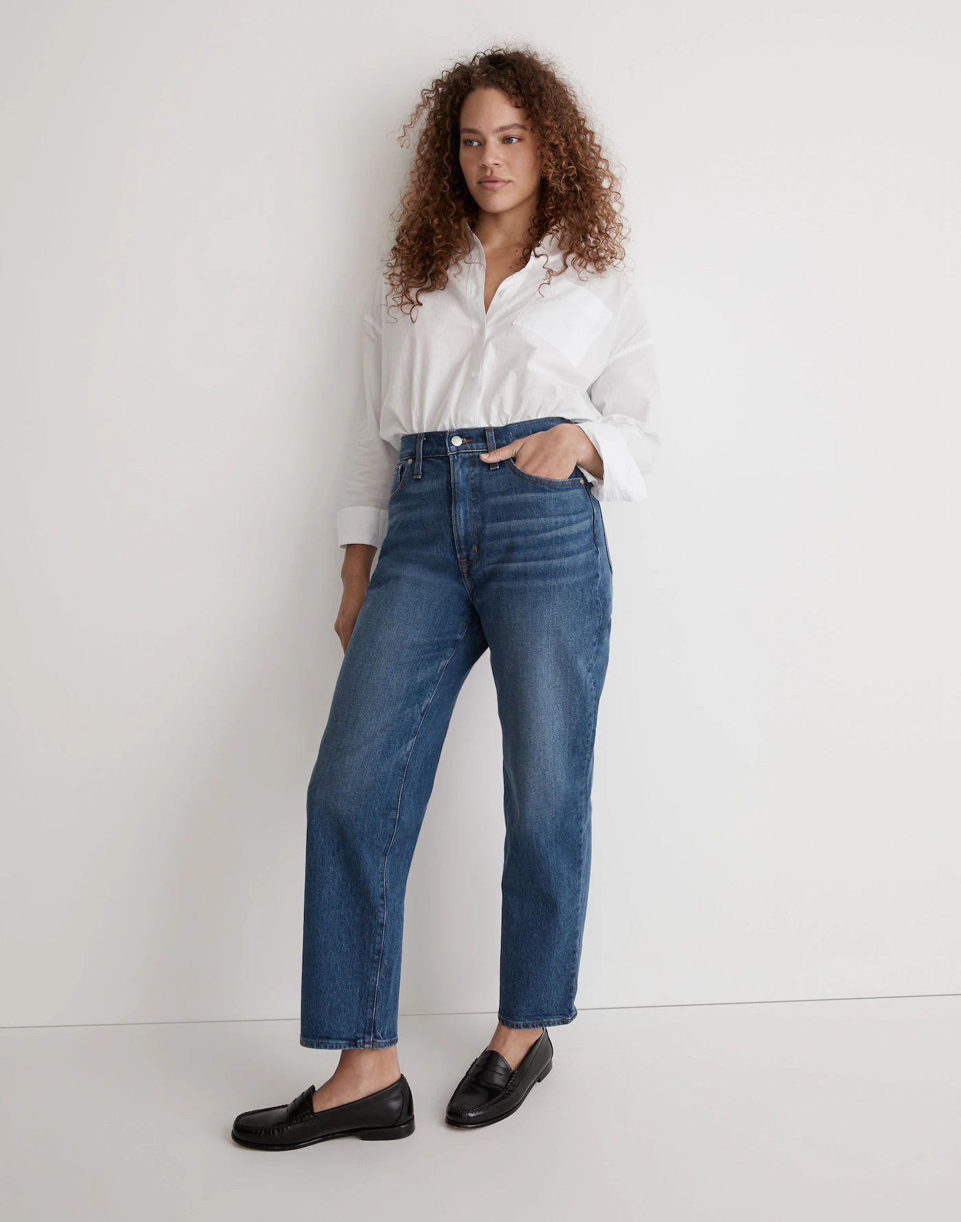 Madewell Perfect Vintage Straight Jeans (29)