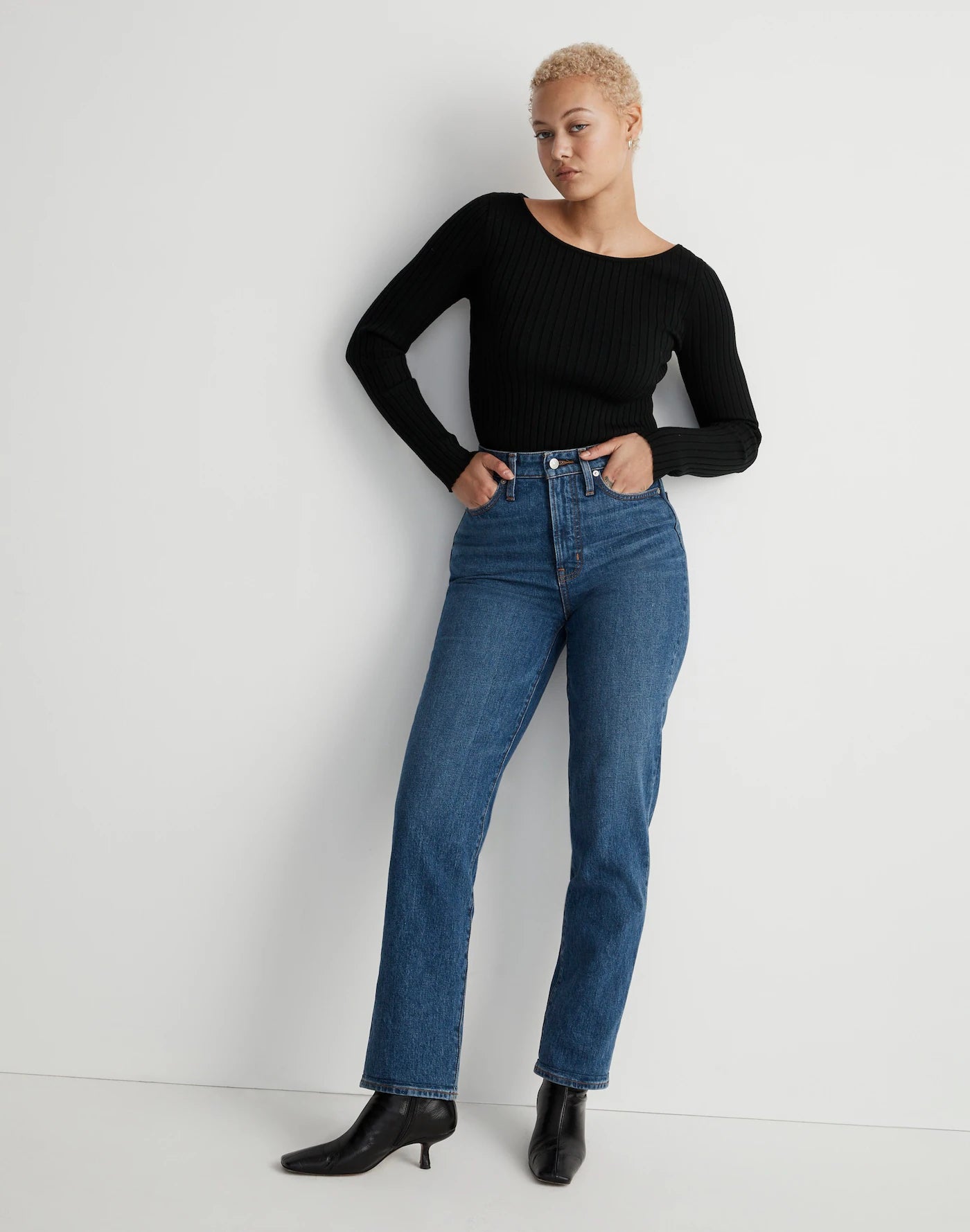 Madewell Curvy Perfect Straight Jeans (26)