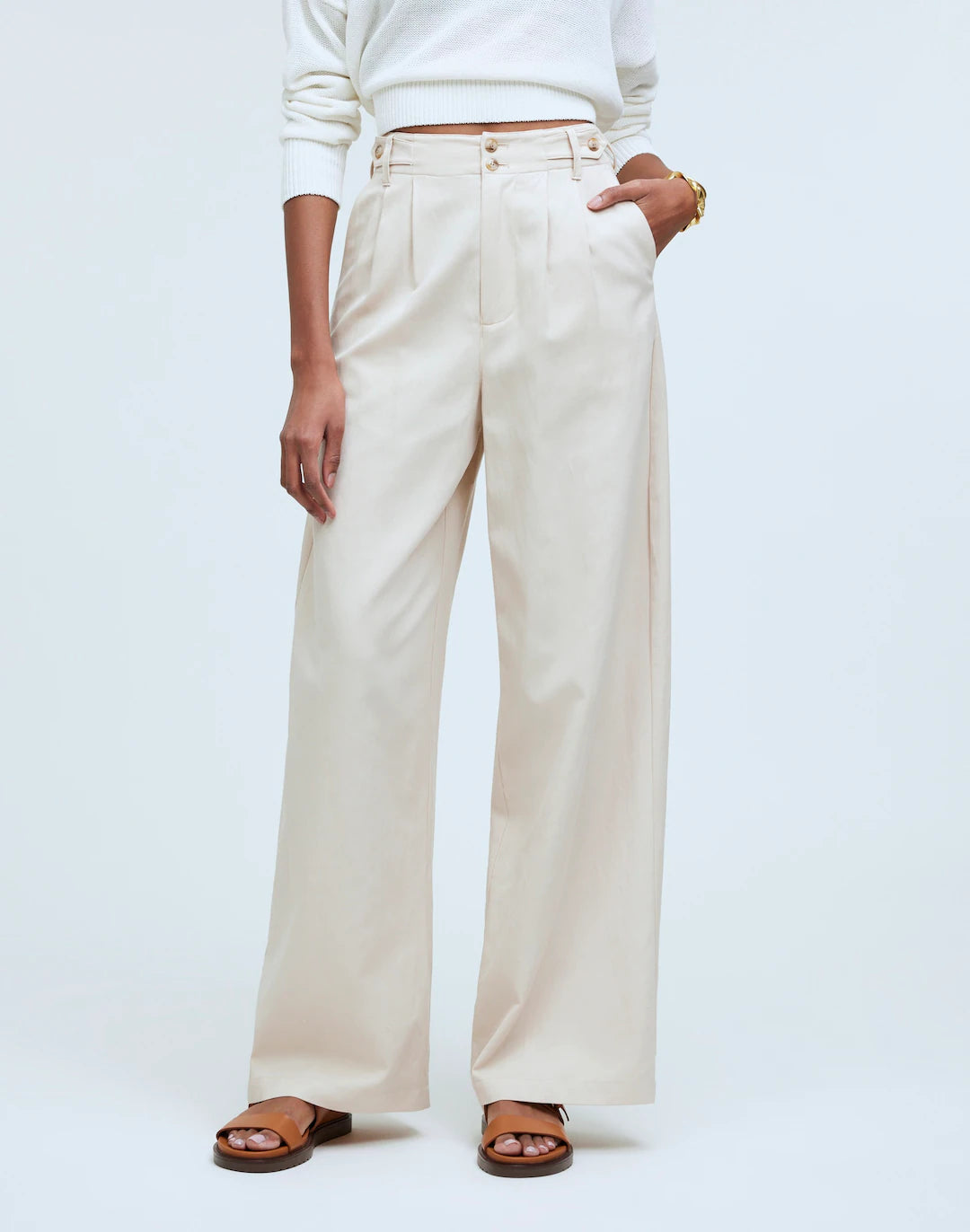 Madewell Wide Leg Pants (8T)