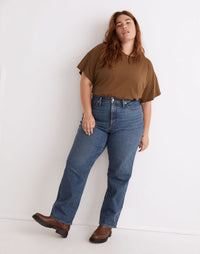 Madewell Curvy Perfect Vintage Straight Jean (22W)