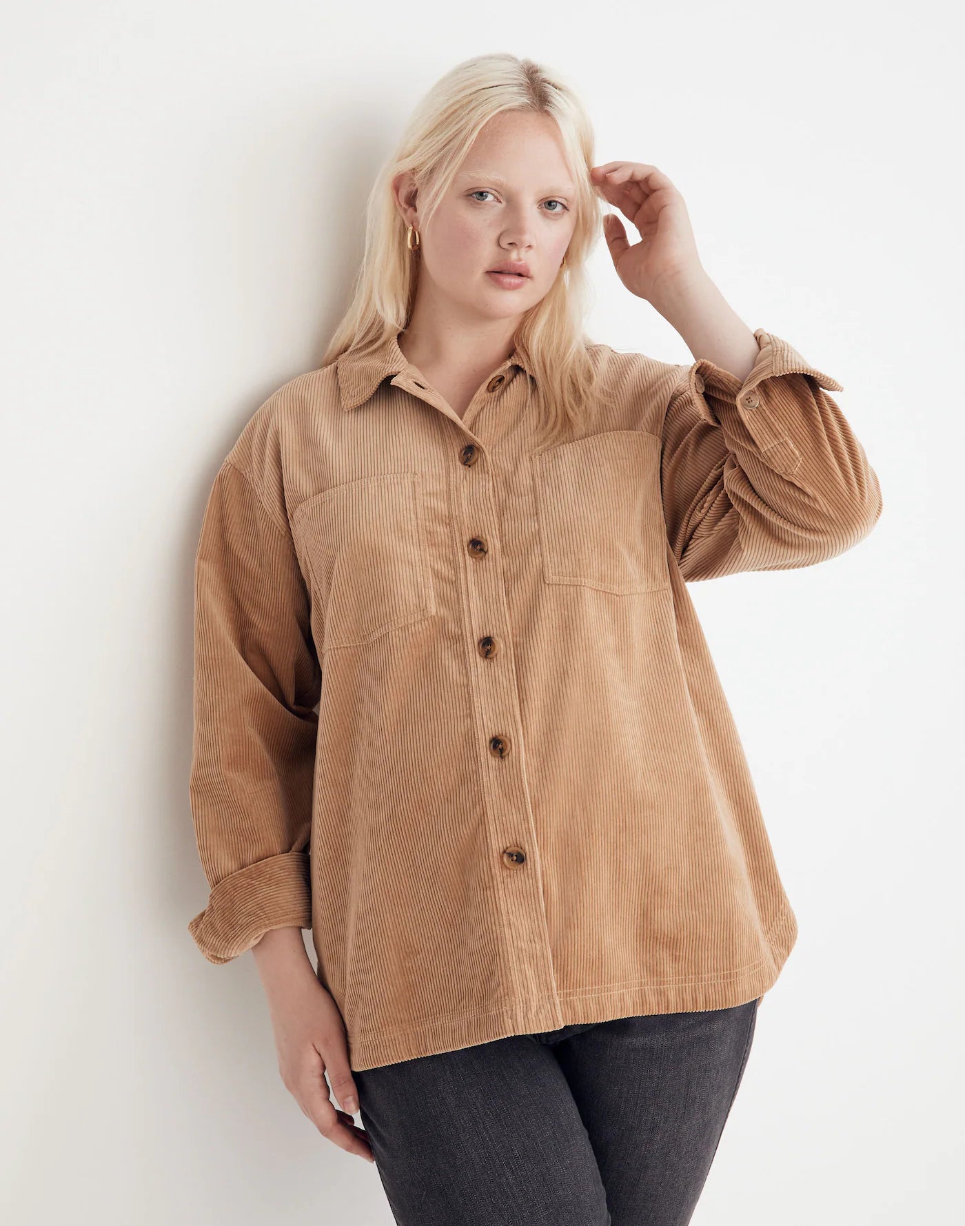 Madewell Corduroy Shirt Jacket (2X)