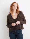 Madewell Dark Brown Wool Cardigan (M)