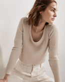 Madewell Waffle Crop Tee (M)