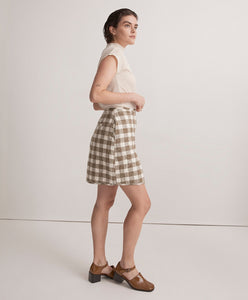 Madewell Quilted Mini Skirt (00)