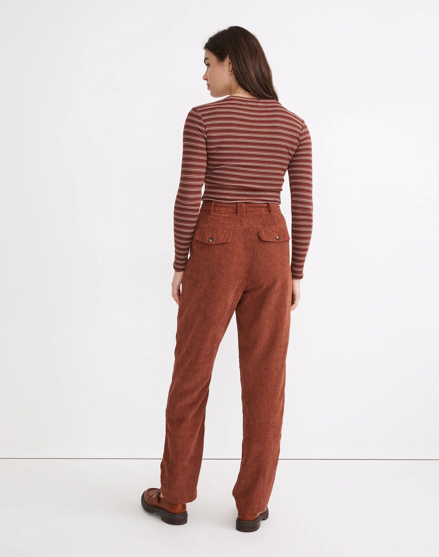 Madewell Corduroy Tapered Pants (2)