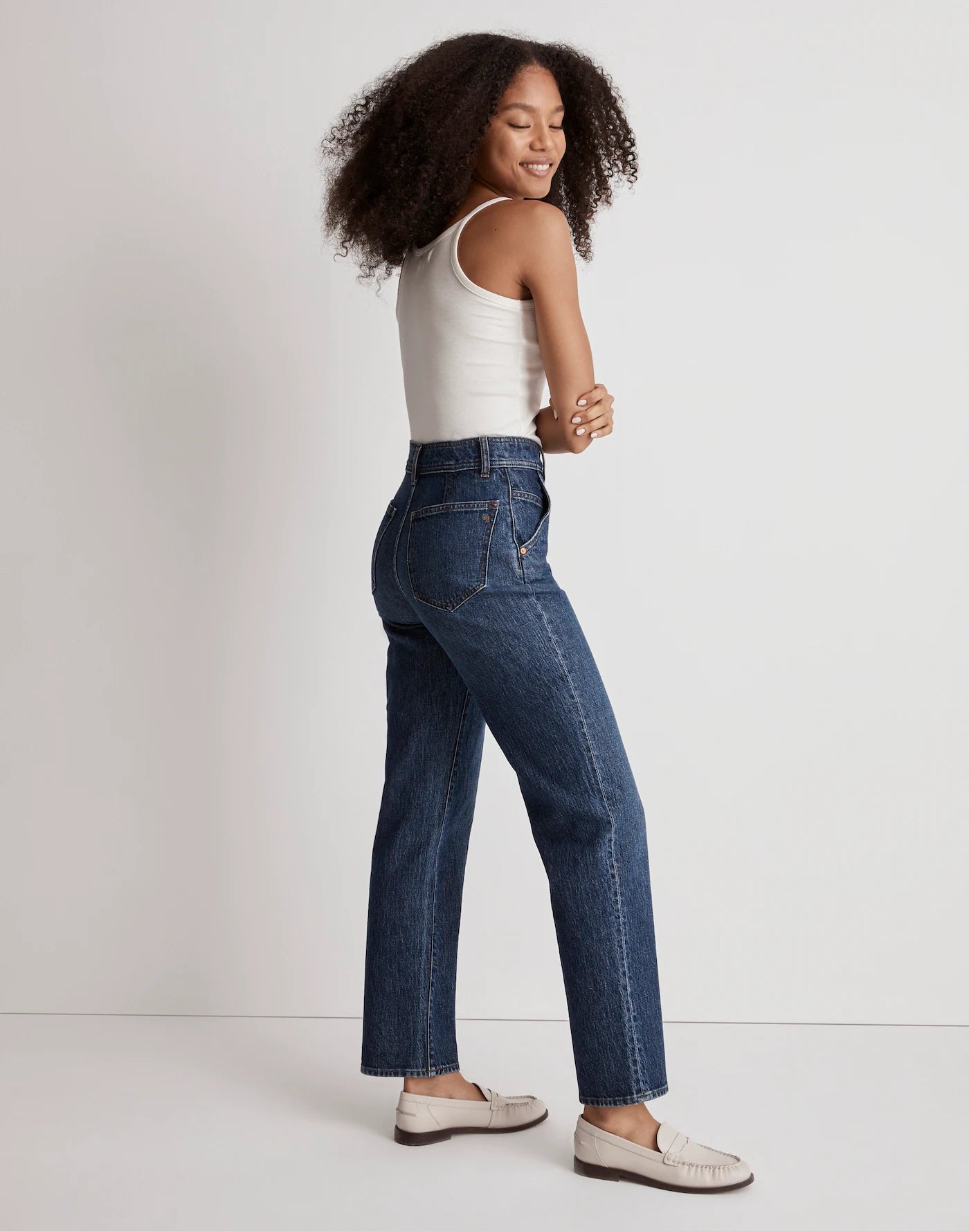 Madewell Perfect Vintage Straight Jeans (27)