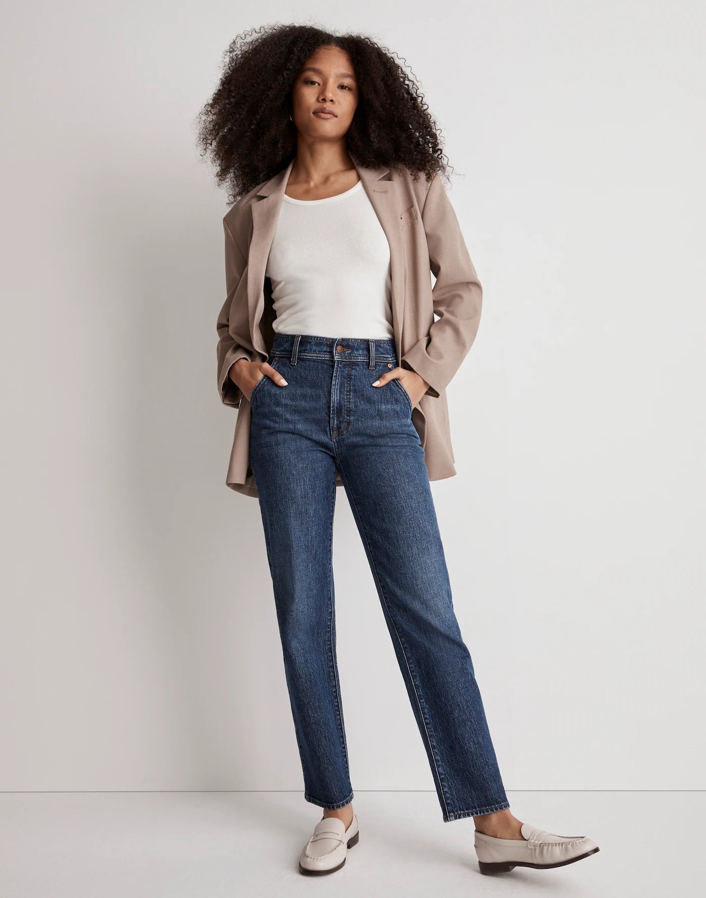 Madewell Perfect Vintage Straight Jeans (27)